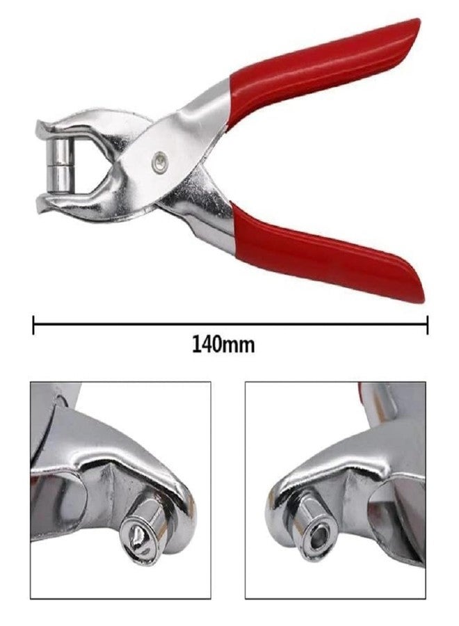 MITVIK Grommet Eyelet Plier Set - Hole Punch Pliers Kit with Metal Grommets for Leather, Belts, Clothing, Canvas & DIY Craft Repairs - Image 5